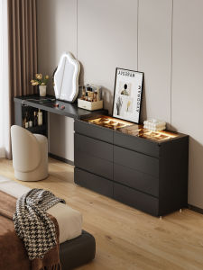 ZUNTONGGE | Luxury Thin Vanity Table For Small Rooms Bedroom Bedside