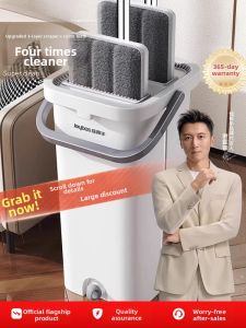 Joybos | Easy Cleaning No Hands Wash Dry Wet Mop