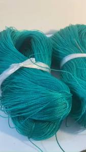 Dây cước màu xanh ngọc 1mm (12 sợi) loại tốt cuộn dài 720 mét đan chài vá lưới buộc giàn leo đi biển thả diều
