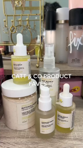 [CATT&CO All Products] Bright and Free Collection (Butter Milk Scrub Anti-blemish Jelly Cleanser Toning Juice and Serums)