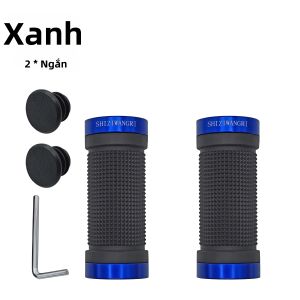 SHIZIWANGRI | SHIZIWAGNRI 80mm Cao Su Chống Sốc Tay Lái Xe Đạp Tay Cầm Phụ Tùng Xe Đạp Leo Núi 128cm Hợp Kim Nhôm + Cao Su