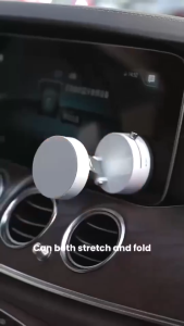 Magnetic Holder Car Dasaboard Phone Holder Foldable Retractable Strong Vacuum Offices Kitchens Handsfree
