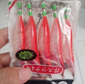 Umpan pancing udang 2.0 inch PREMIUM isi 5pcs full nyala
