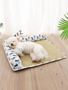Pet Cooling Mat Dog Bed Summer Special Use Pad Sleeping Mat for Small Dogs Pet Home Comfortable Soft Material Cooling Pad