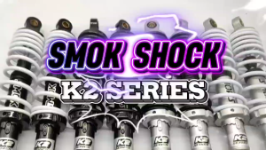 [2PCS] SMOK REAR SHOCK K2 SERIES 305MM FOR NMAX MAXIMUM DURABILITY AND PERFORMANCE