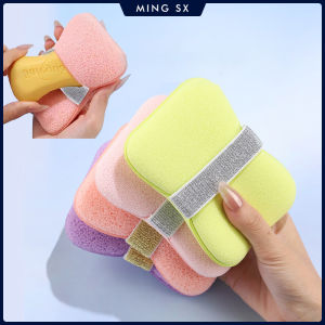 1/4PCS Sponge Soap Bag Bath Cleansing Foaming Net Pouch Body Exfoliating Scrubber Sponges Bathroom Nylon Soap Pocket