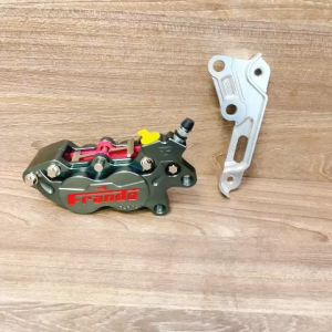 Heo Fanđo 4 Piston + Pát trước./sau tất cả các dòng xe thông dụng