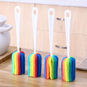 Dụng Cụ Cọ Rửa Cốc Chén Bình Sữa Bằng Bọt Biển Nhiều Màu Sắc