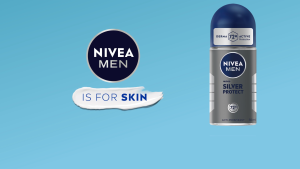 NIVEA Male Deodorant Silver Protect Roll On 25ml / protect / perfume / deodorant