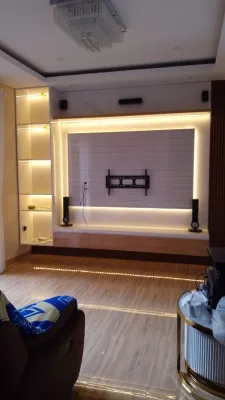 backdrop tv minimalis modern