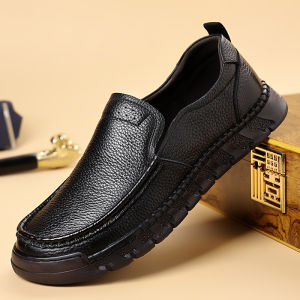 GRAZIA New Designer Solid Color Loafers for Men Summer Autumn Fashion Business Casual Shoes Male Soft Sole Leather Shoes