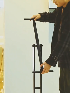 1 PC Double Sided Floor Standing KT Board Indoor Display Rack Adjustable Height Vertical Hanging Easel Poster Stand