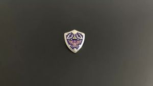 Bandai | The Legend of Zeldas Brooch for Men Women Vintage Triforce Triangle Amulet Lapel Pins Cosplay Party Gifts