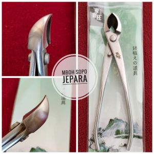 Alat Bonsai Catok Miring Cembung Maxwan China Stenlis 21 cm