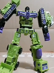 Devastator Combiners 6 in 1 Transformation Robot Construction Vehicles Combined Toy For Kids Birthday Gift