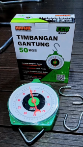 HIOSHI Timbangan Gantung Manual Jarum Salter  50kg England Goat Brand