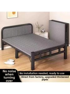 MOLORE | Household Single Foldable Metal Bed