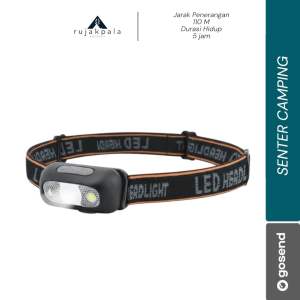senter casan / headlamp senter camping