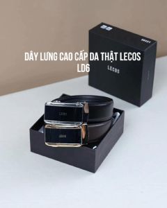 Dây lưng nam cao cấp da thật LECOS - LD6