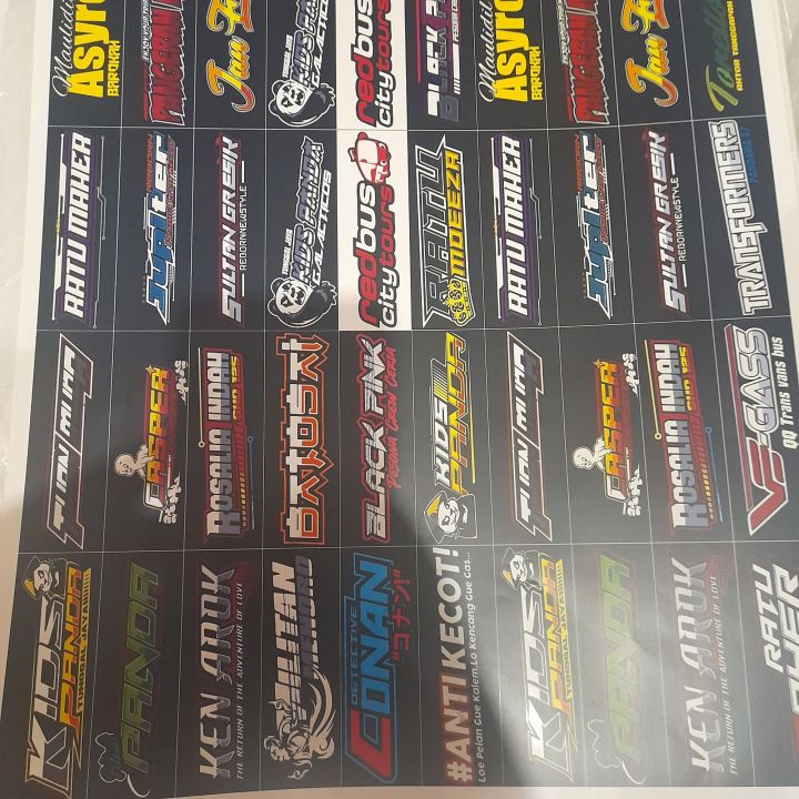 STIKER LOGO BUS BASURI ISI 50 PC / STIKER LOGO BASURI ISI 50 PC /STIKER BASURI /LOGO BASURI