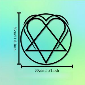 CIFbuy | CIFBUY Modern Geometric Abstract Metal Wall Art Iron Sculpture Mural Plaque for Living Room Office Home Decor