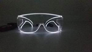 Cool LED Luminous Glasses Transparent Luminous Glasses tail Party EL Luminous Glasses