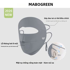 WANBAOLV | Mặt Nạ Toàn Mặt Chống Tia UV Sau Thủ Thuật Thẩm Mỹ