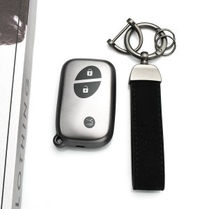 3 4 Buttons Titanium Gray TPU Protection Case for Lexus CT200h ES 300h IS250 GX400 RX270 RX450h RX350 LX570 Key Cover Fob