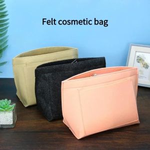 Felt Insert Organizer for Dumpling Tote Bag Handbag Liner Cosmetic Storage Inner Purse Organizer