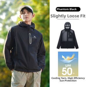 CAMEL | Anti-UV Breathable Lightweight Mens Sun Protection Jacket