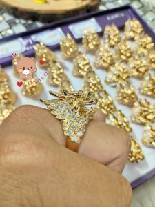 (Có Video) Nhẫn Nam Đầu Rồng Phong Thủy Mạ Vàng 18k Người Đeo May Mắn Tài Lộc Giàu Sang - Nhẫn Nam Xuping Cao Cấp Rất Bền Lokalo 01922