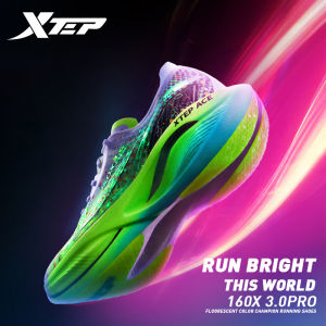 XTEP 160x 3.0 Pro Mens Marathon Racing Shoes PB Support Rebound Cushioning Shock-Absorption Carbon Plate