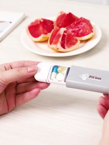 7 days medicine pill box Waterproof Moisture Proof Portable organizer travel Tablet Dispensing Mini pill box organizer