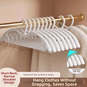 XUANG | No Mark Shoulder Pad Preventing Space Saving Thickened Hangers