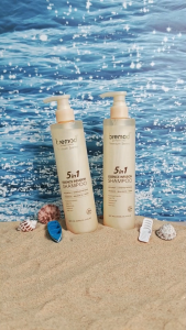 Bremod 5-in-1 Essence Infusion Shampoo 300ml Nourishing Anti-Dandruff Oil Control for All Hair Types BR-X339