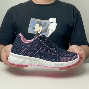 Sports Sneakers Foe Women On Sale Korean Mesh Rubber Shoes Low Cut Breathable Casual Soft Shoes