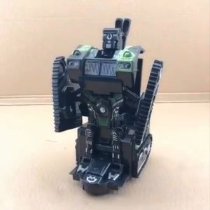 Tank Warrior Robot รถถัง รถทหาร แปลงร่างหุ่นยนต์ ใส่ถ่าน มีเสียงมีไฟ รถถังของเล่น รถของเล่น รถแปลงร่าง รถหุ่นยนต์ - ร้านทอยส์สโตร์