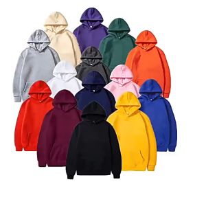 Sweater Hoodie Polos Pria Wanita Size L XL 2XL 3XL Bahan Cotton Fleece / Hoodie Big Size Oversize