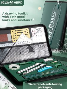 HERO | Professional Drawing Tools Kit for College Students - Mechanical Engineering Civil Construction Chemical Engineering CAD Design