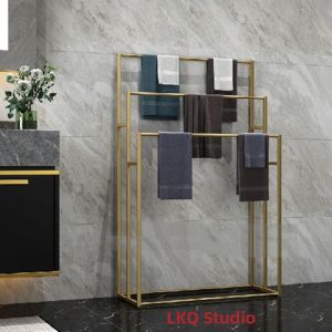 KELAJI | Drill-Free Floor Standing Towel Rack
