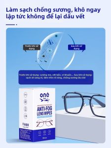 ONEFULL | Anti-Fog Winter Disposable Eyeglass Cleaning Wipes