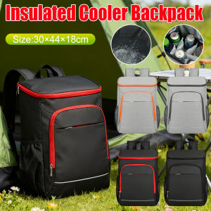 30L Cooler Backpack Leakproof Insulated Lunch Bag Picnic food insulation cooler bag for Outdoor Camping Hiking Picnics Beach ﻿