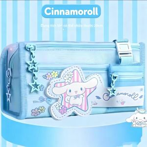 Sanrio | Hộp Đựng Bút Vải Bố Sanrio Dung Tích Lớn Dễ Thương Tiện Dụng Cho Học Sinh