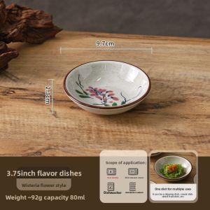 SHELI | Chinese Ceramic Small Dipping Bowl for Condiments