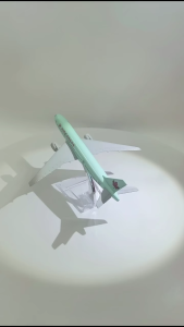 Scale 1:400 Metal Aircraft  Gulf A330 Airlines Boeing Airplane Diecast Model Aviation Miniature Home Office Decor Boy Toy