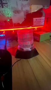 LAMPU ROTARY LED FORKLIF ROTARI MICHIBA MINI 12-24V