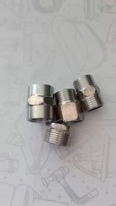 Nối 2 Đầu Ren Trongren ngoài 21. Răng trong 21 răng Ngoài măng xông thau inox Cà rá 21 27 Nối Rtrn 21 Chất Liệu Inox Phụ Kiện Đường Ống Măng Xông - Lazada