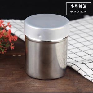 Stainless Steel 304 Baking Tool Powder Dispenser Cocoa Powder Sugar Powder Flour Sieve Icing Mesh Home Use Kitchen Tool