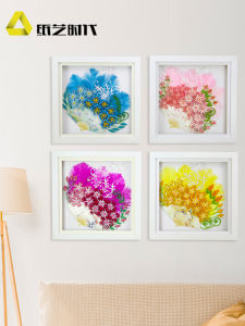 Bộ Nguyên Liệu Thủ Công Giấy Thời Đại Paper Art Series DIY Hoa Văn Lông Vũ Cho Học Sinh Đồ Dùng Văn Phòng Phẩm Đồ Dùng Thủ Công