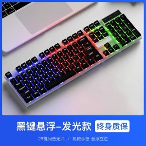 Bộ Bàn Phím Chuột Có Dây Cho Máy Tính Để Bàn Và Máy Tính Xách Tay Bộ Bàn Phím Chuột Cơ Học Giả Bộ Bàn Phím Chuột Chuyên Dụng Cho Văn Phòng